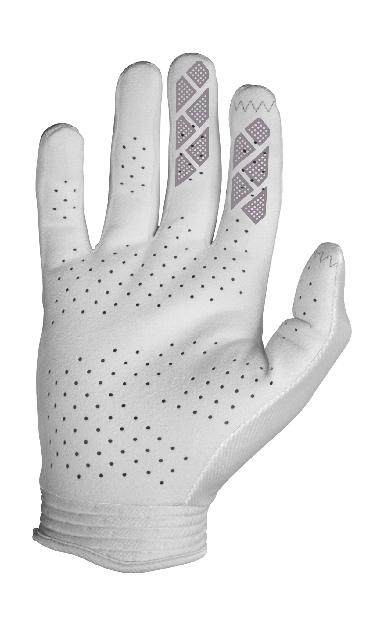 Seven Motocross Gloves Zero Contour - White