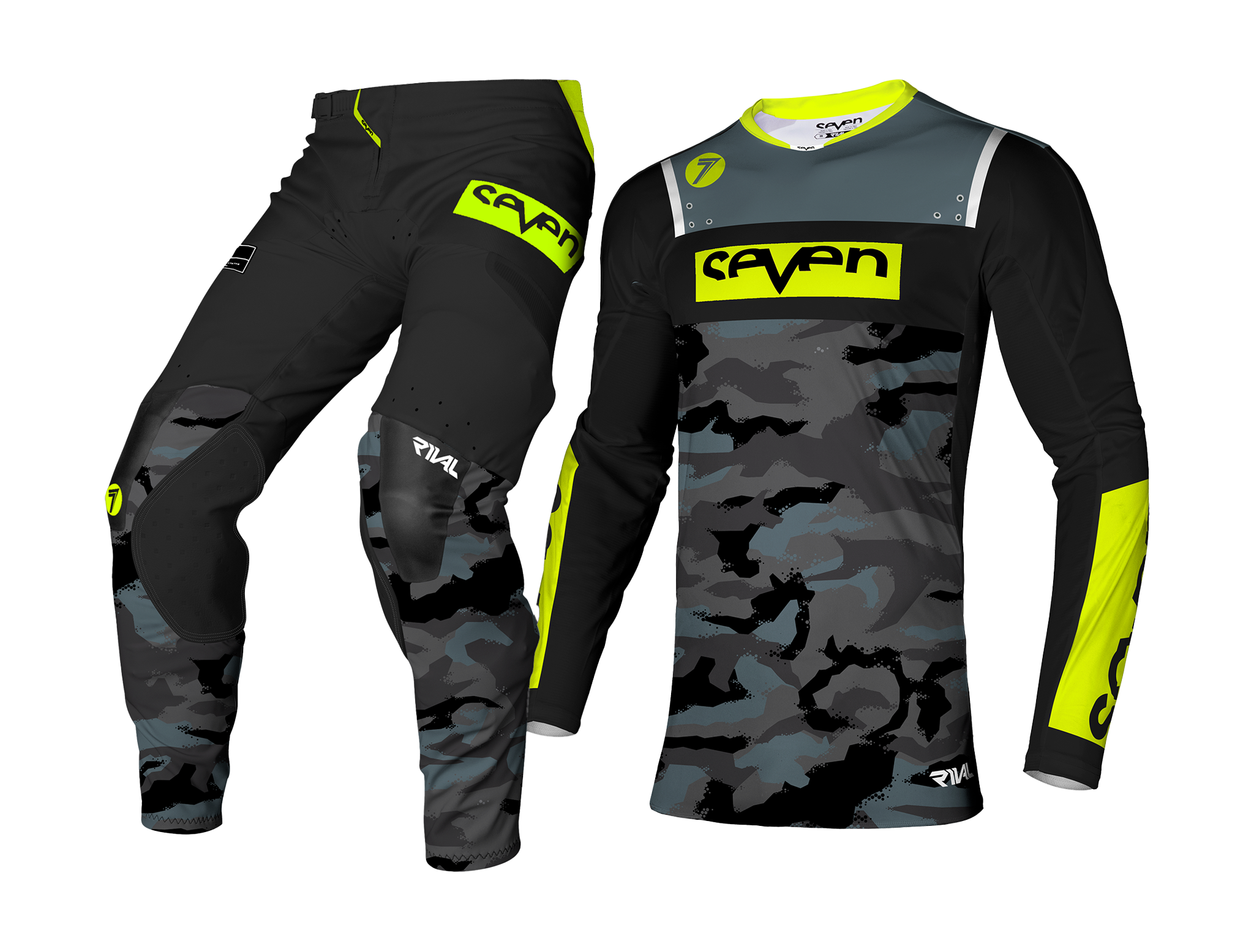 Seven Motocross Gear Rival Barrack - Black
