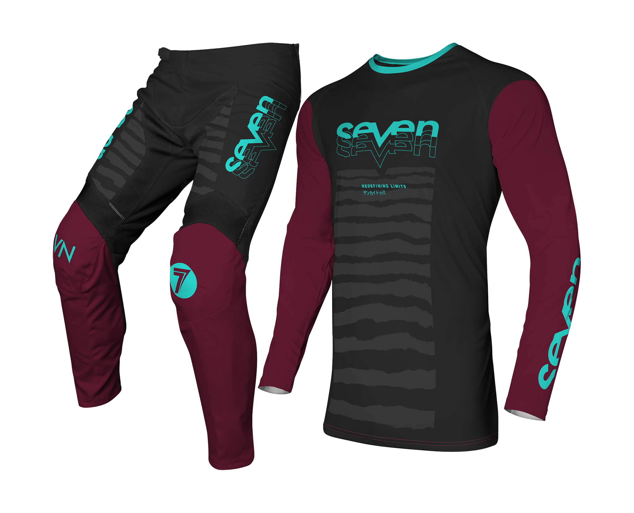 Seven Motocross Gear Vox Surge - Black