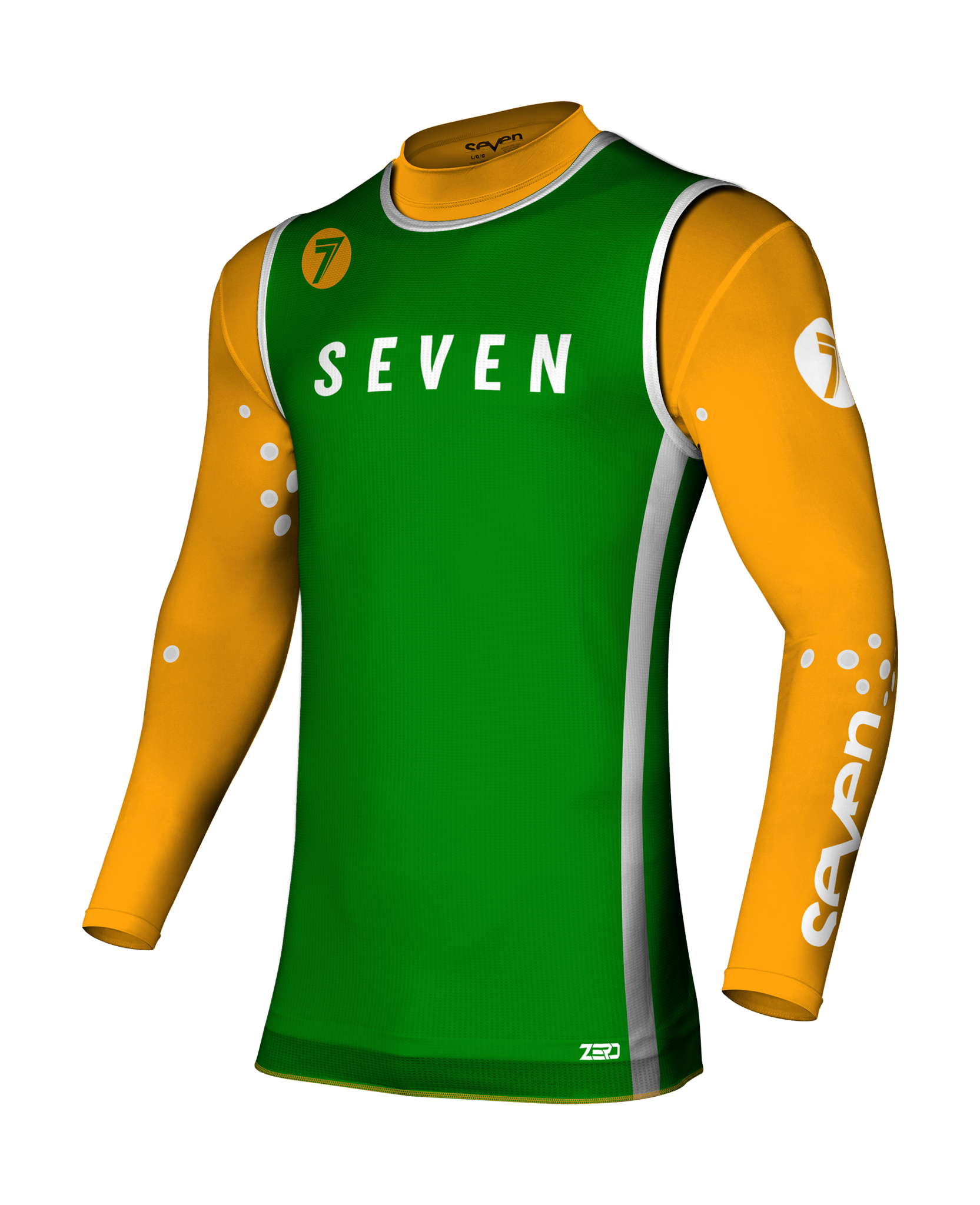 Seven Motocross Gear Zero Institution - Emerald