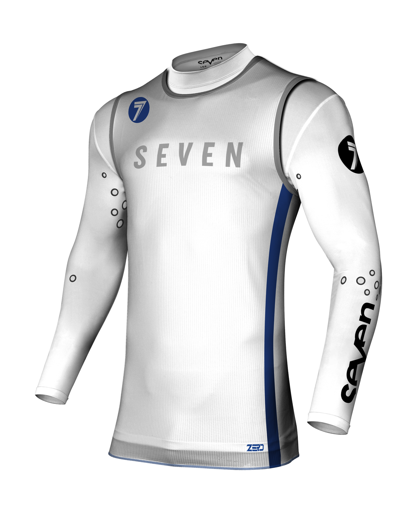 Seven Motocross Gear Zero Institution - White