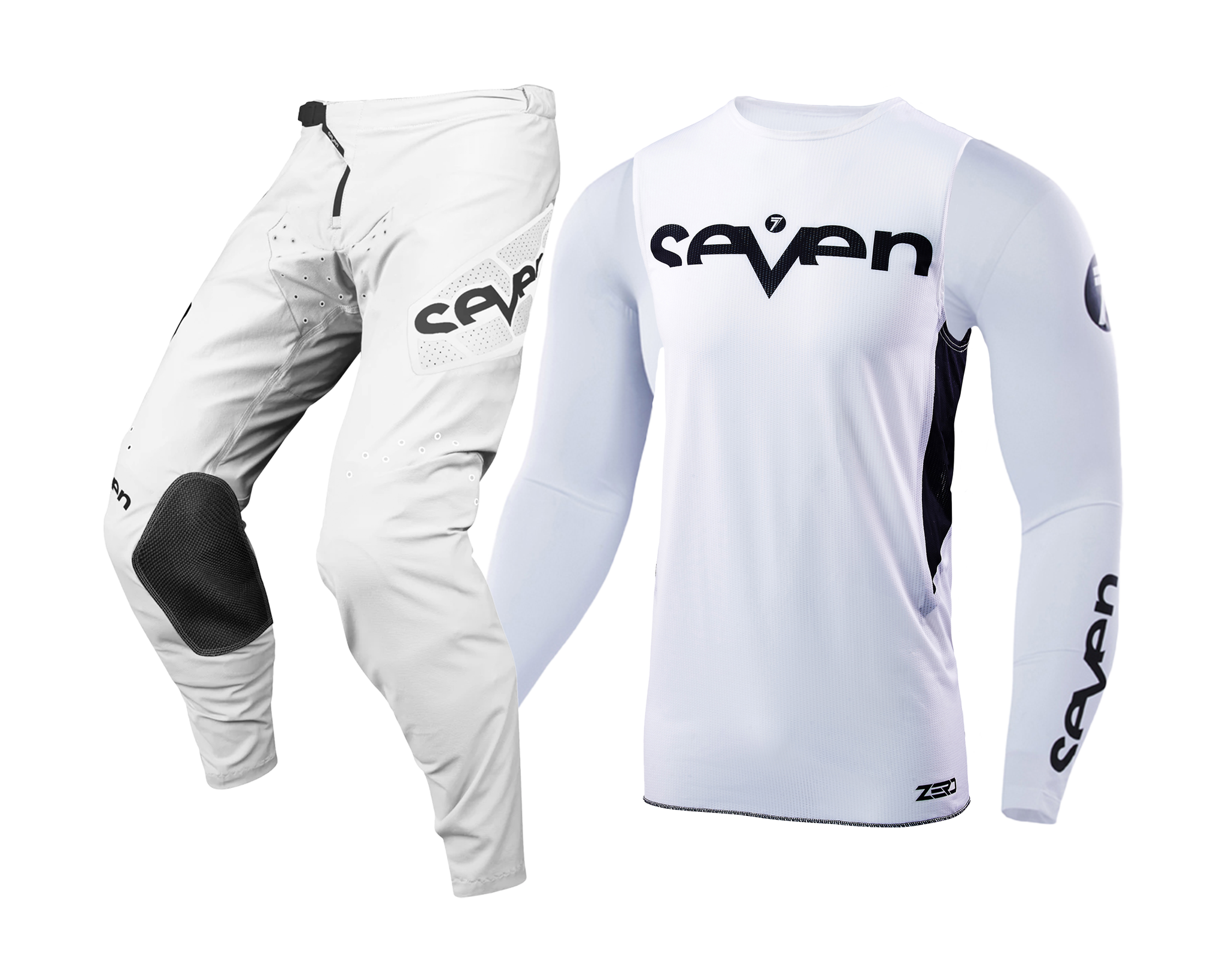 Seven Motocross Gear Zero Staple - White