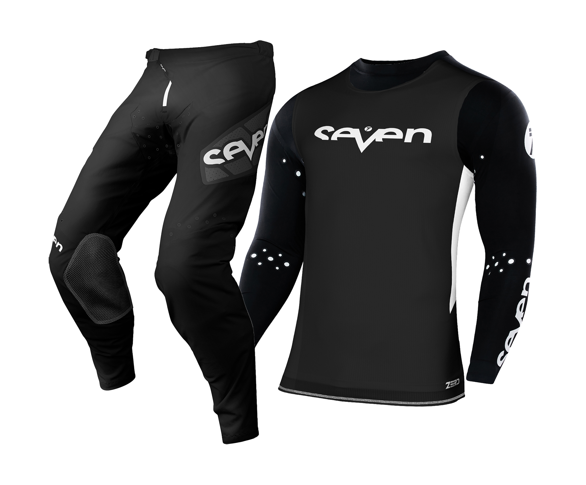Seven Motocross Gear Zero Staple - Black