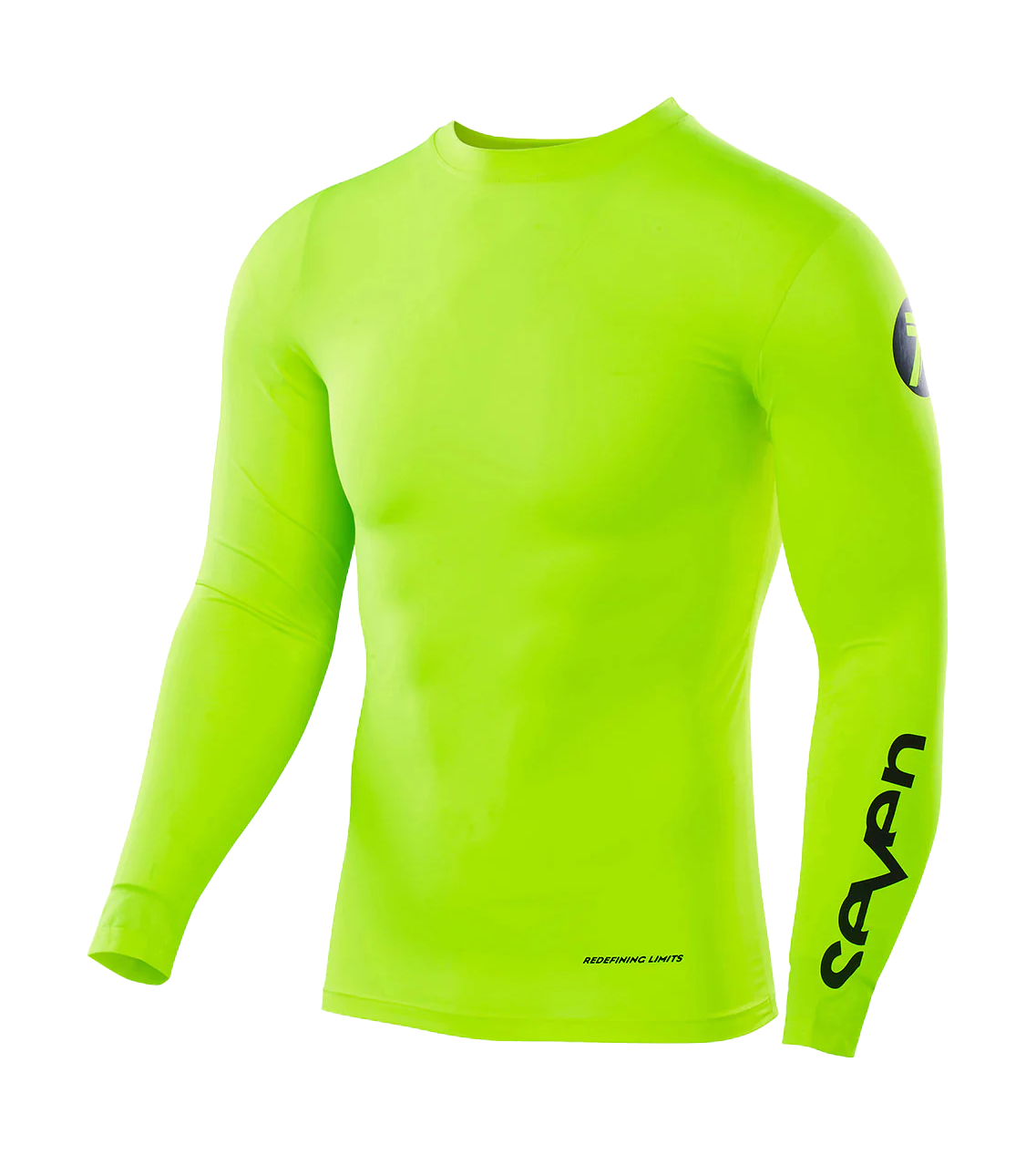 Seven Youth Compression Jersey Zero Blade - Flo Yellow