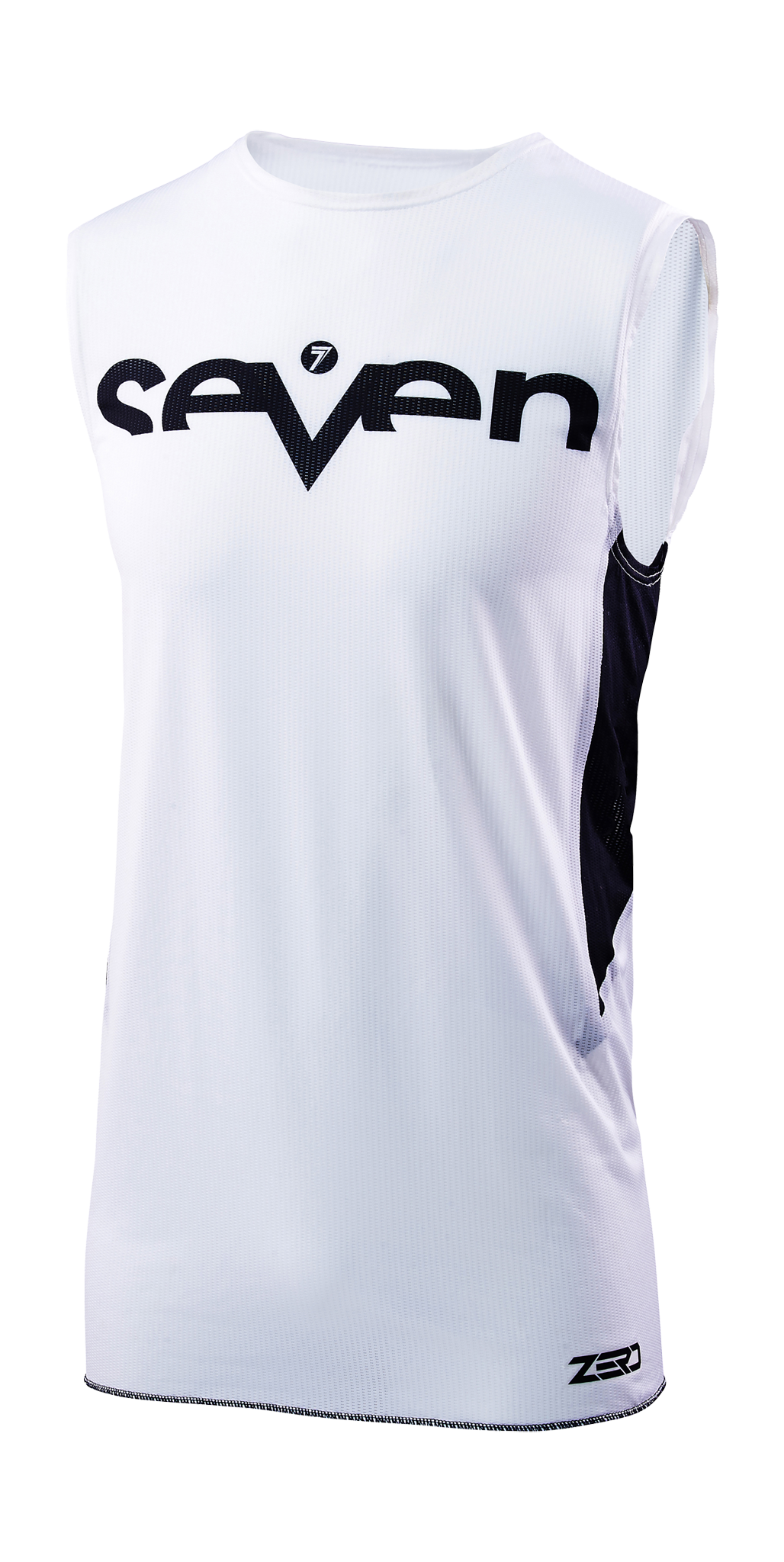 Seven Over Jersey Zero Staple - White