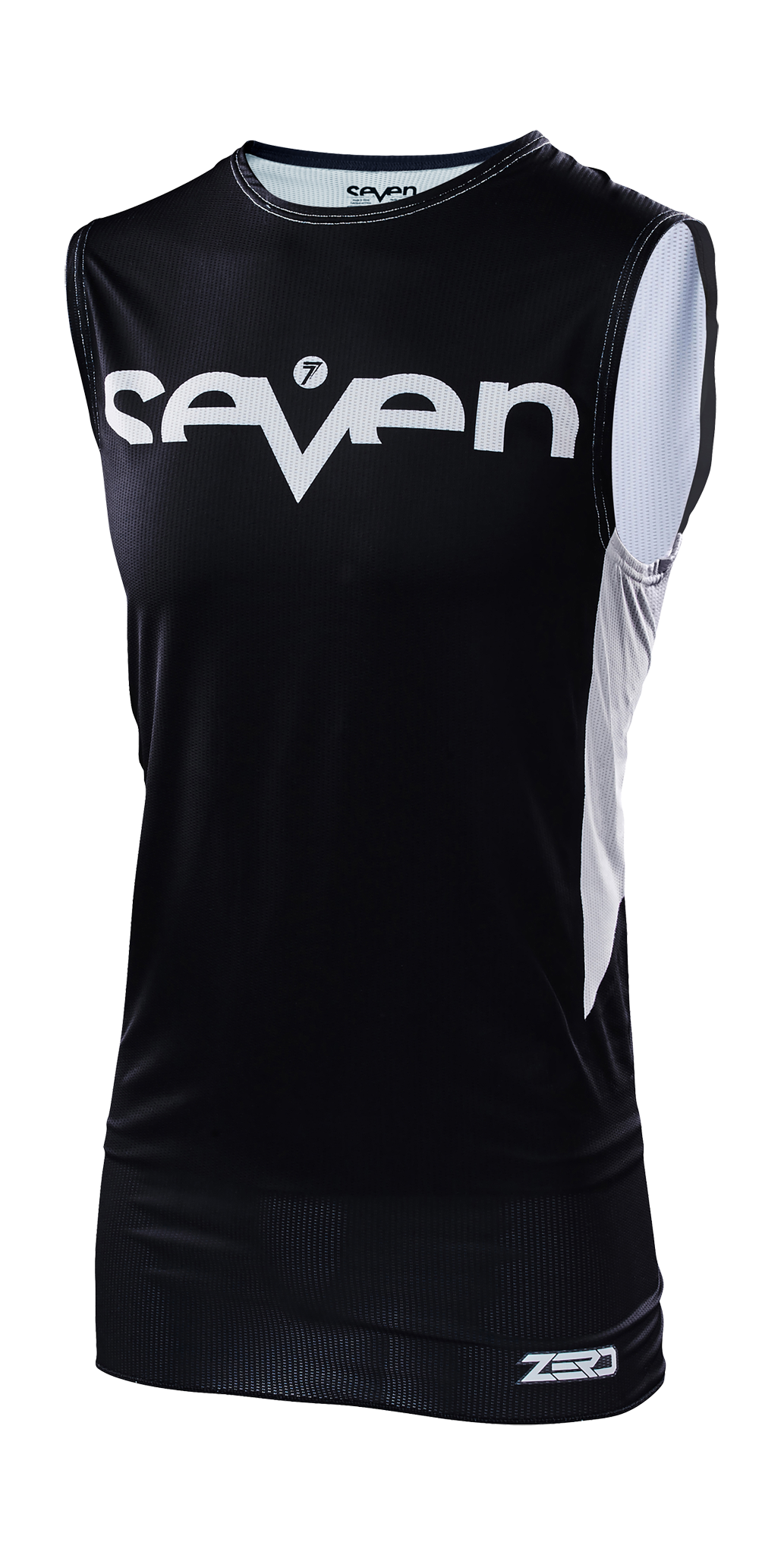 Seven Over Jersey Zero Staple - Black