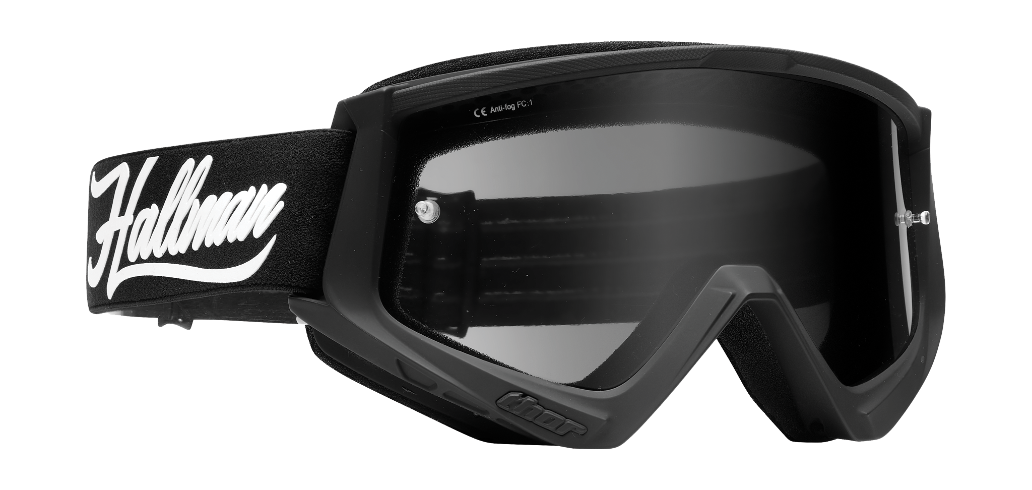 Thor Motocross Goggle Combat Racer - Hallman - Clear