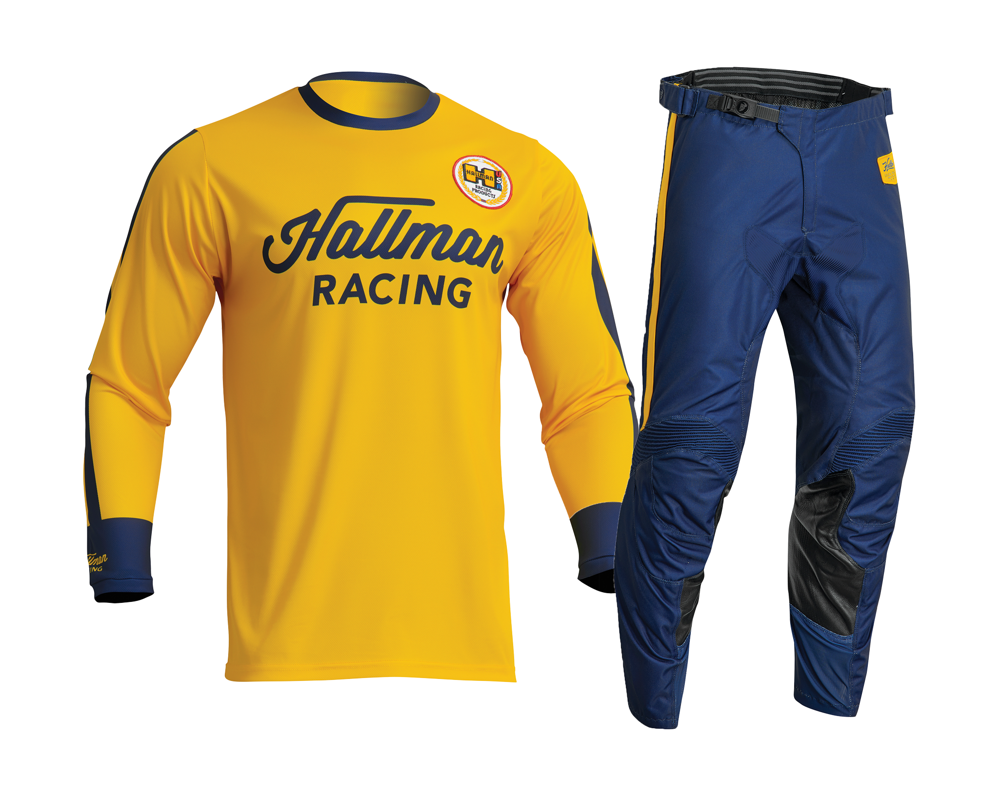 Thor Motocross Gear Hallman Differ Roosted - Lemon