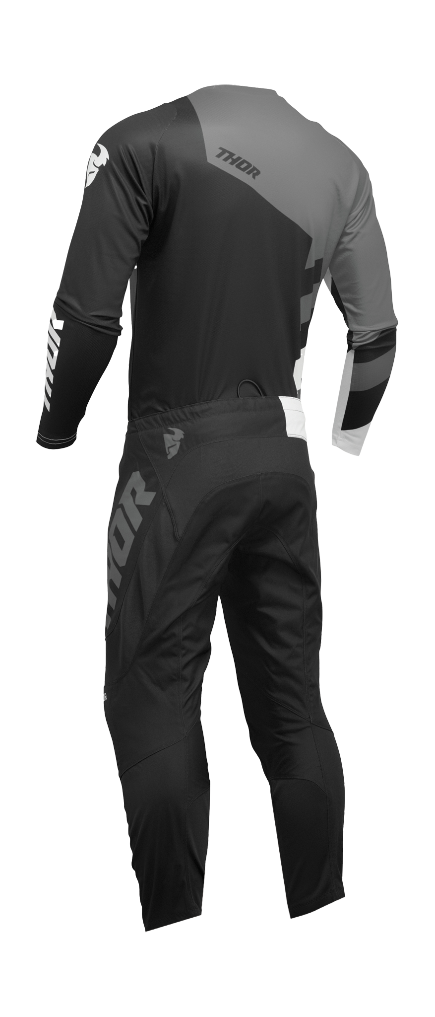 Thor Motocross Gear Sector Checker - Charcoal Black / Grey