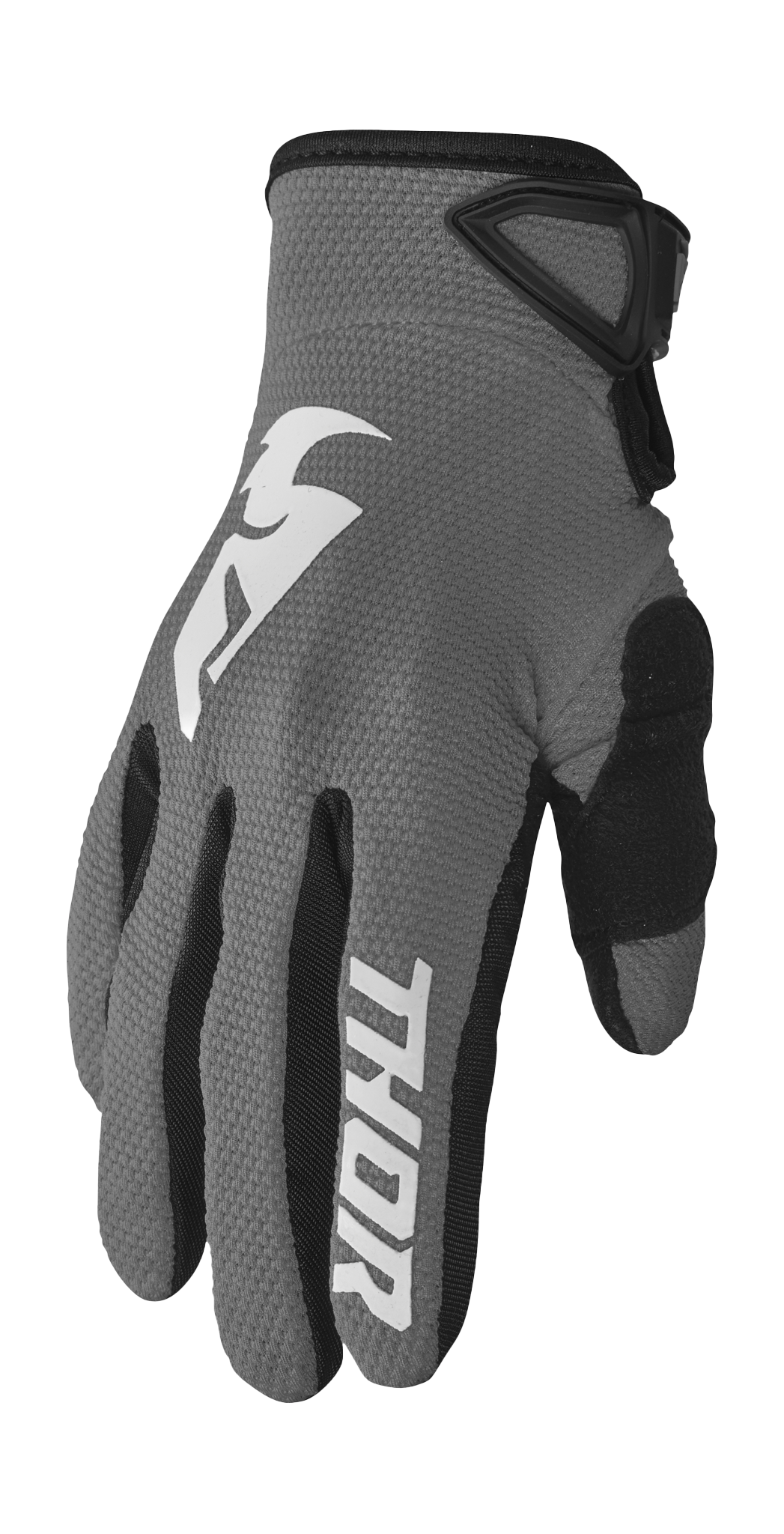 Thor Youth Motocross Gloves Sector - Grey / White