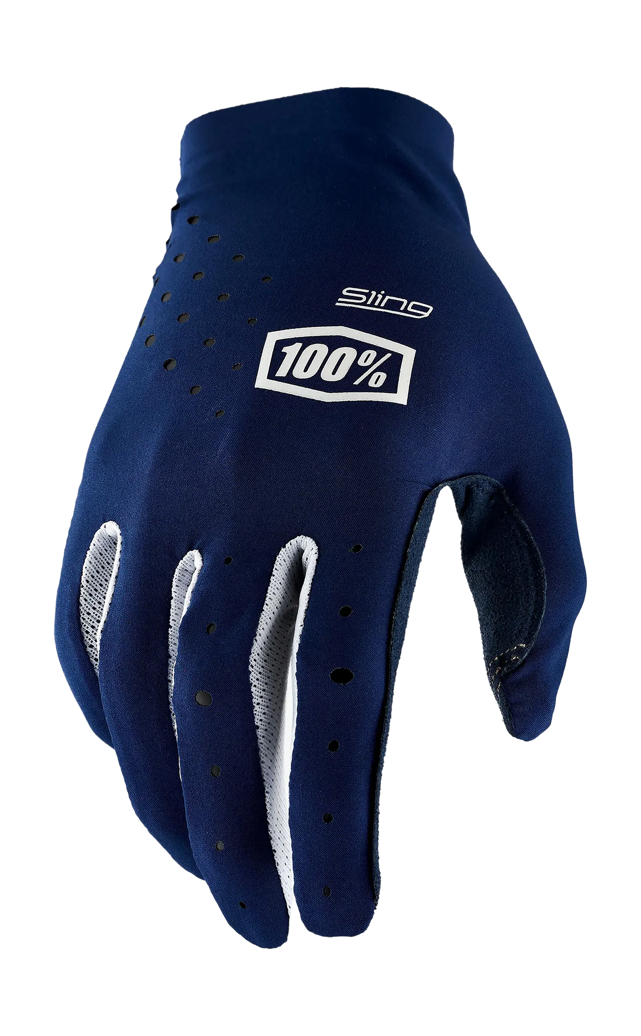 100% Motocross Gloves Sling MX - Navy
