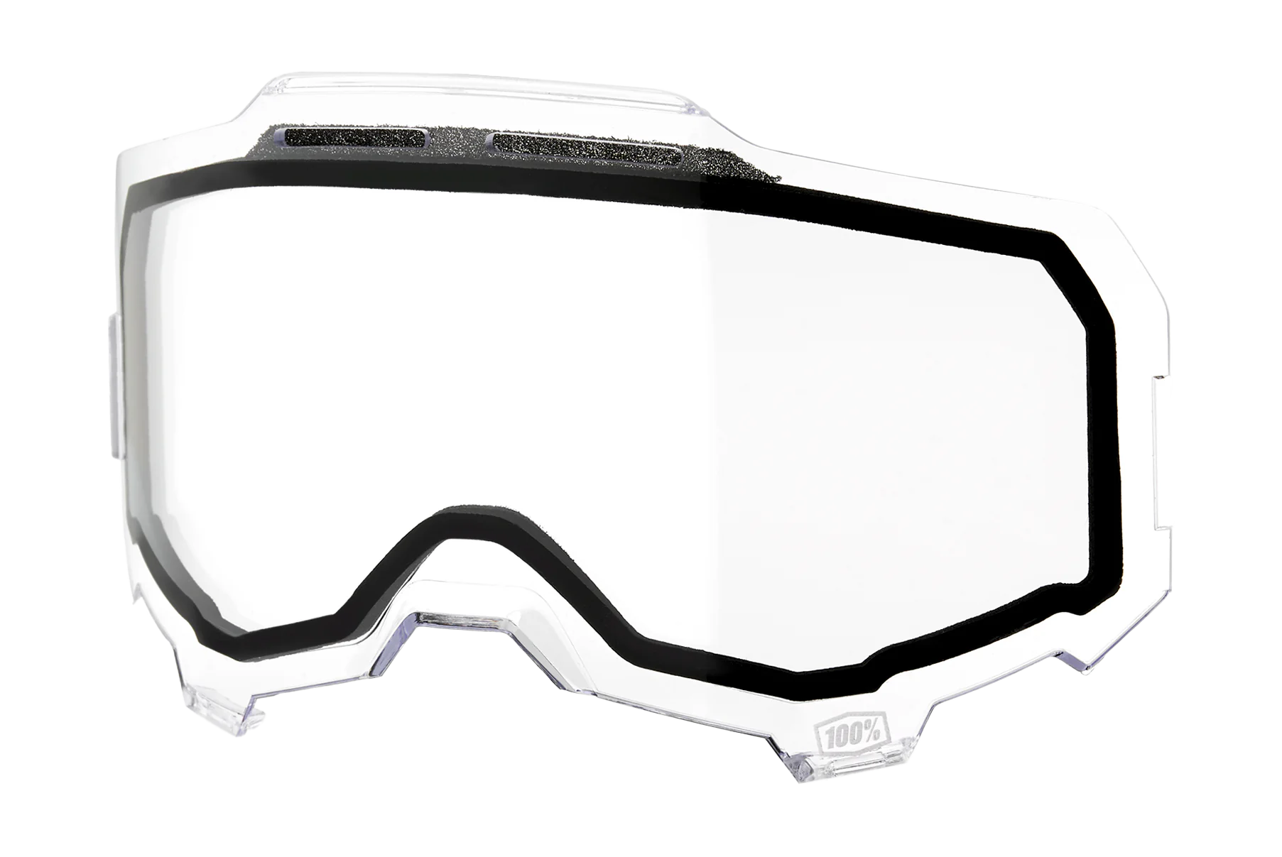 100% Lens ARMEGA / ARMATIC - Injected Dual Vented Clear