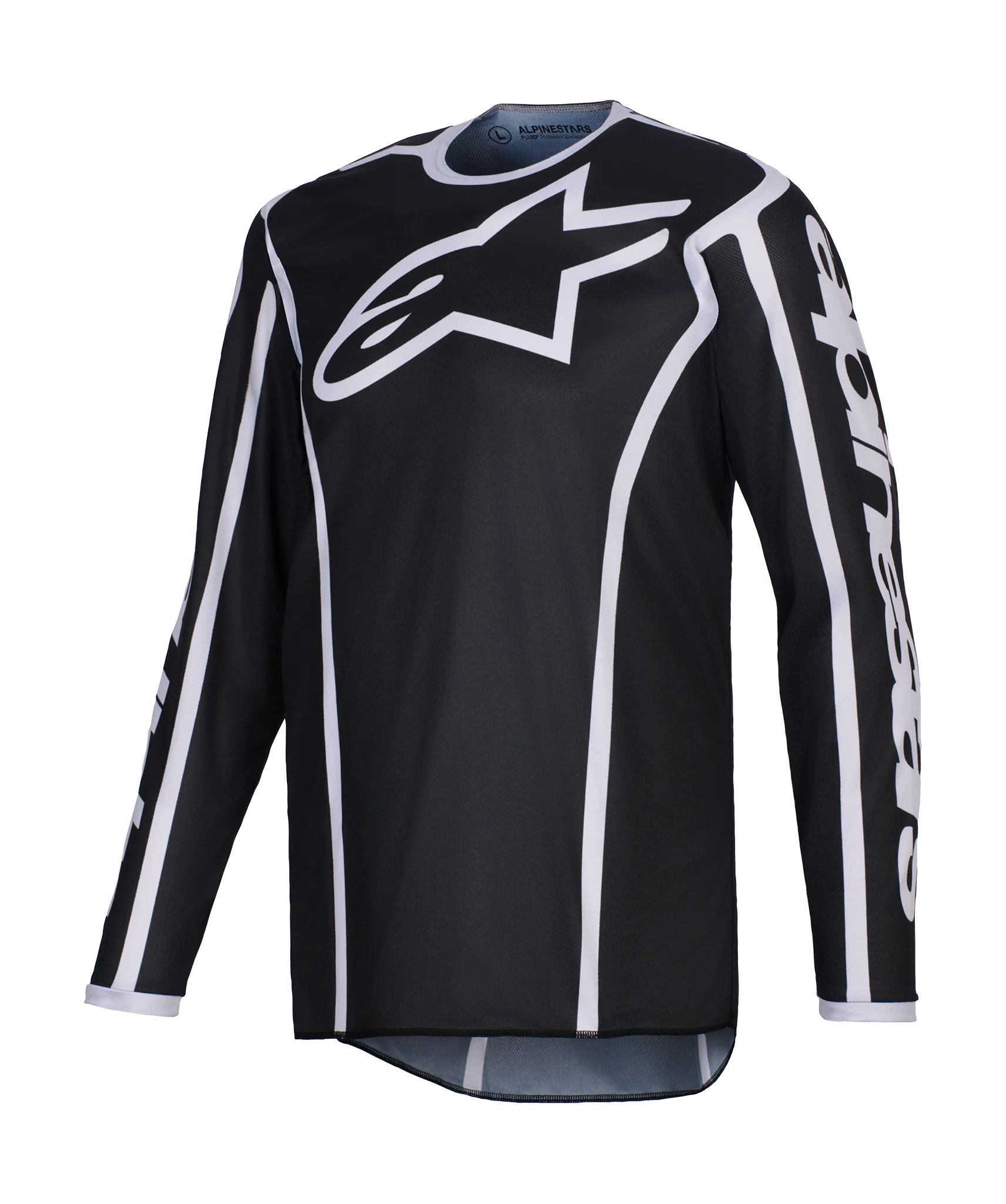 Alpinestars Motocross Jersey 2026 Fluid Apex - Black / Grey