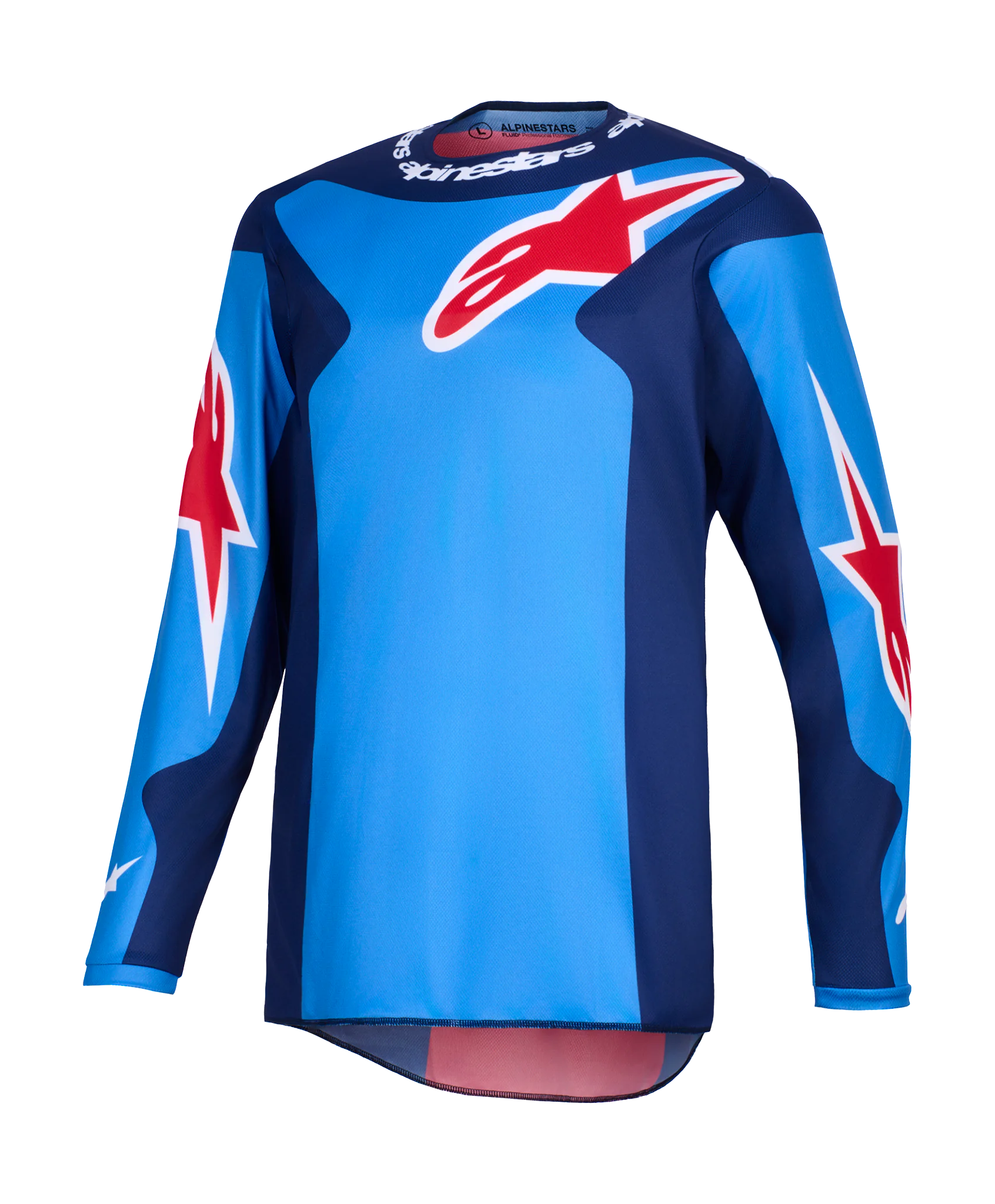 Alpinestars Motocross Jersey 2026 Fluid Grid - Blue / Red