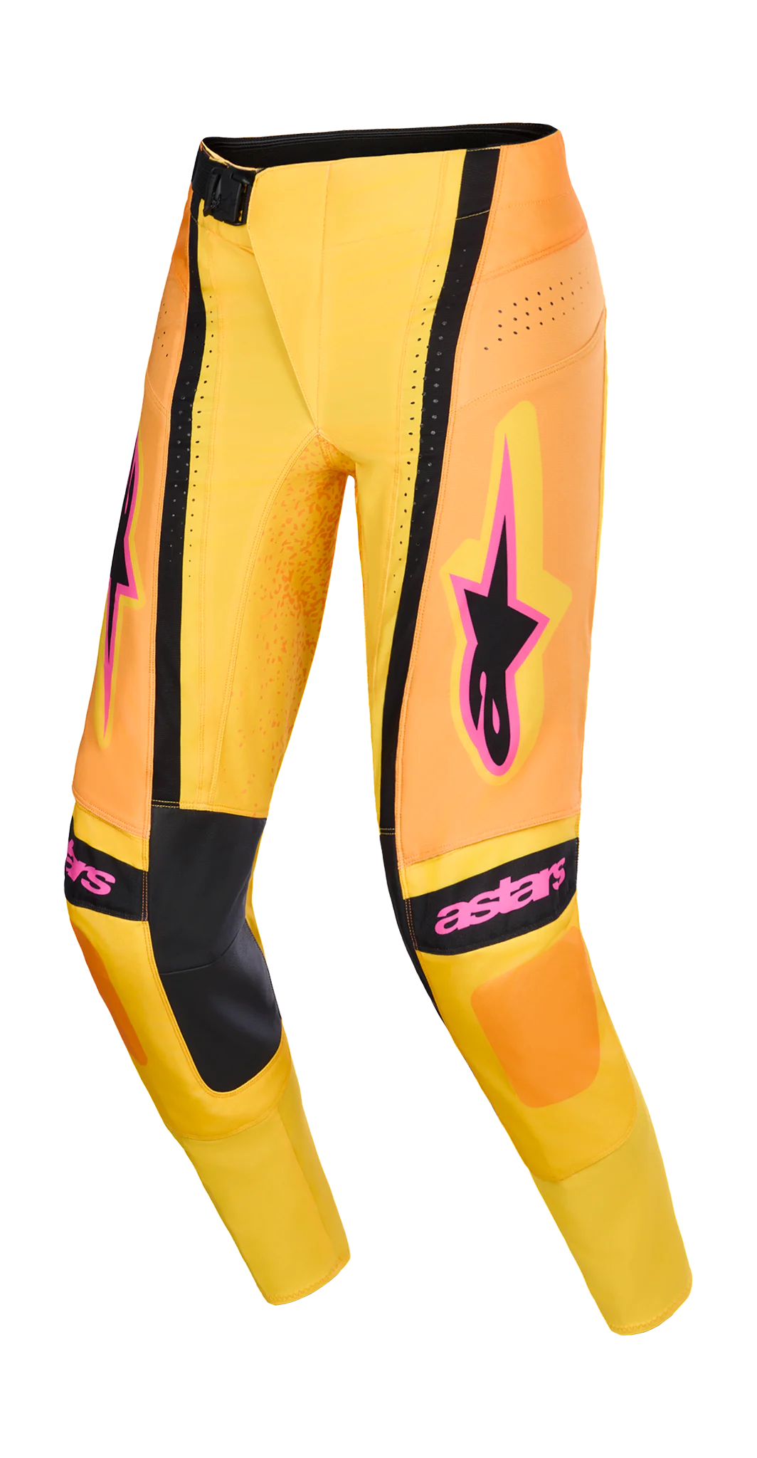 Alpinestars Motocross Pants 2026 Techstar Nomur - Orange / Yellow / Pink