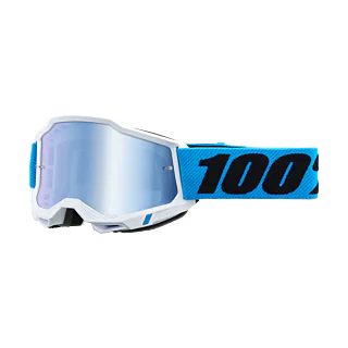 100% Motocross Goggle Accuri 2 Novel - Mirror Blue