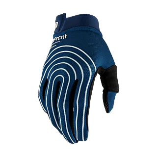 100% Motocross Gloves iTrack - Rewound Navy