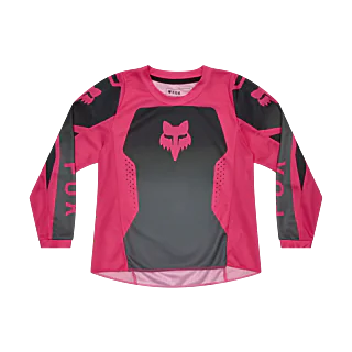Fox Girls Mini Motocross Gear 2026 180 Shield - Black / Pink