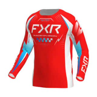 FXR Youth Motocross Gear 2026 Clutch Pro - Red / Blue / White