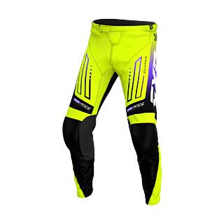 FXR Youth Motocross Pants 2026 Clutch Pro - HiVis / Black / Purple