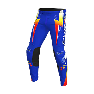 FXR Youth Motocross Pants 2026 Clutch Pro - Royal / Yellow / Red