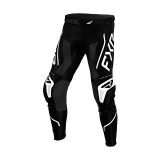 FXR Youth Motocross Pants 2026 Podium - Black / White