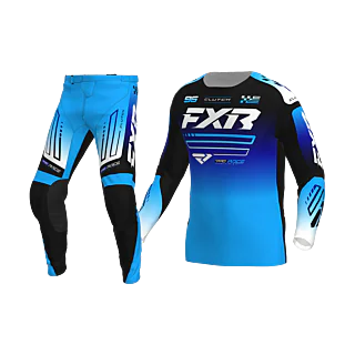 FXR Youth Motocross Gear 2026 Clutch Pro - Blue / Black / White