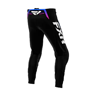 FXR Mini Motocross Pants Clutch - Black / Blue / Pink